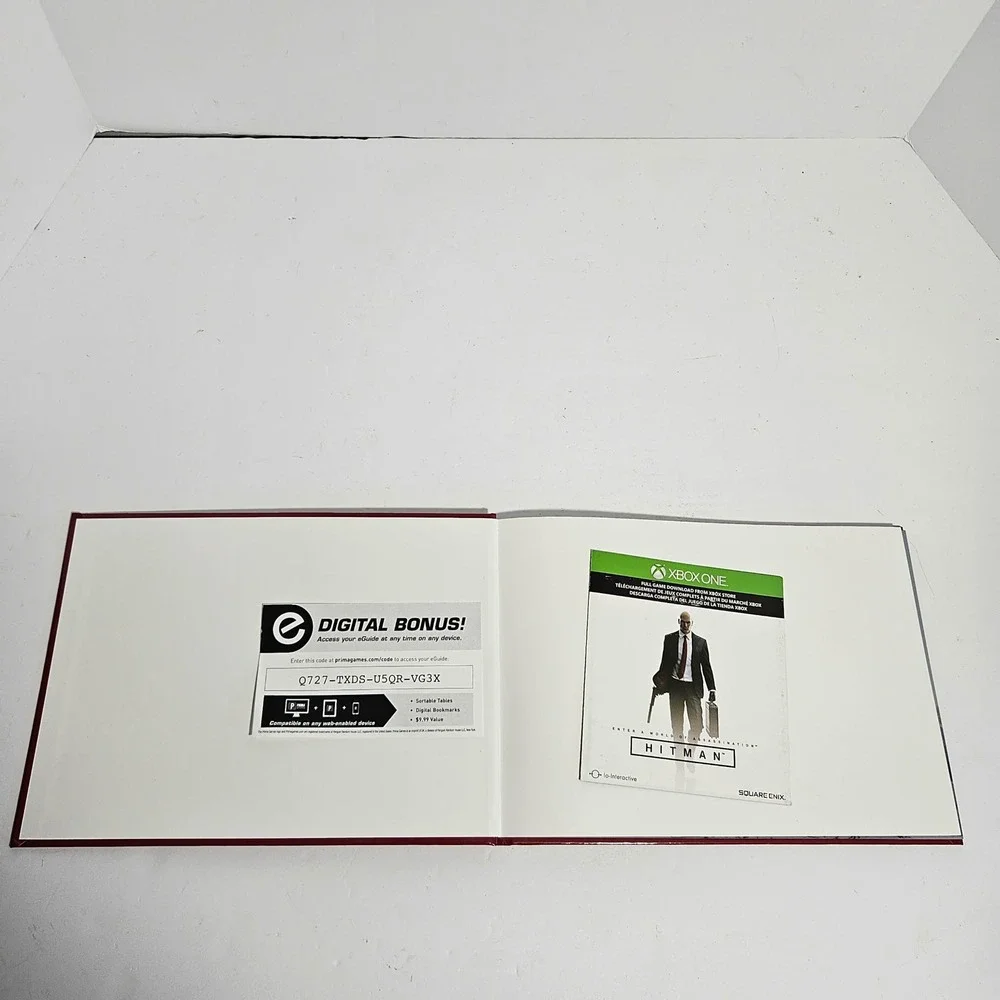 Hitman Enter a World of Assassination Hardcover Art Book Square Enix Agent 47